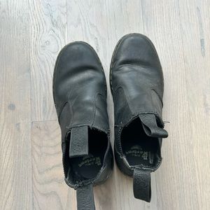 Black leather- Dr. Martin black Chelsea boot